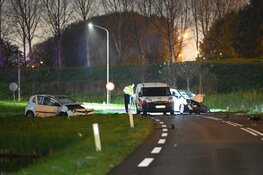 Meerdere gewonden bij ongeval met vier auto's in Berkhout