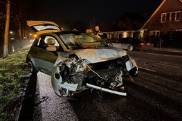 Gewonde bij eenzijdig ongeluk in Oosterblokker