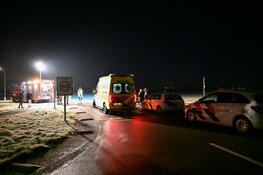 Auto raakt van de weg in Berkhout