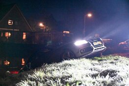 Auto raakt van de weg in Berkhout