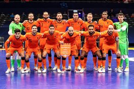 EK Futsal: Oranje geeft voorsprong weg en is uitgeschakeld