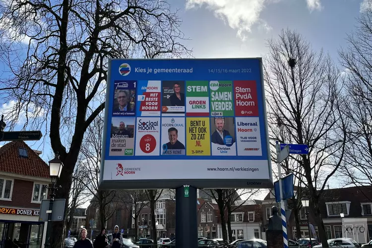 Verkiezingsmarkt op Grote Noord