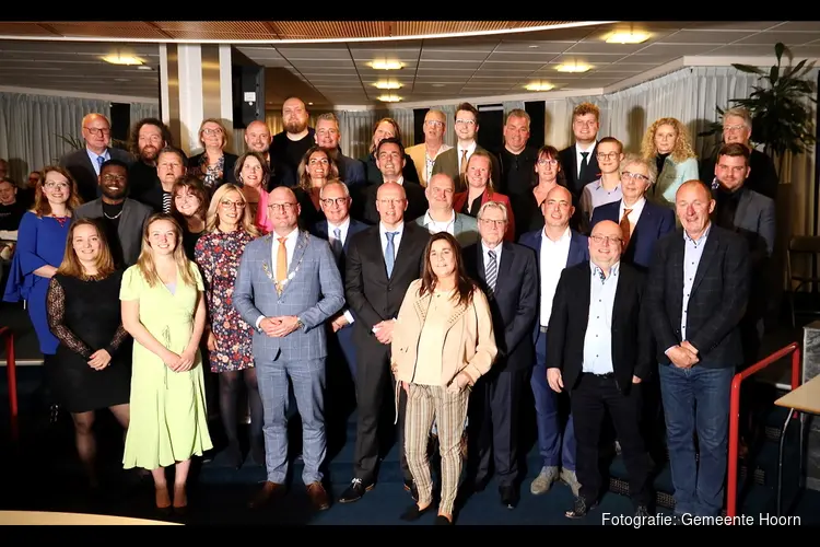 Nieuwe gemeenteraad Hoorn geïnstalleerd