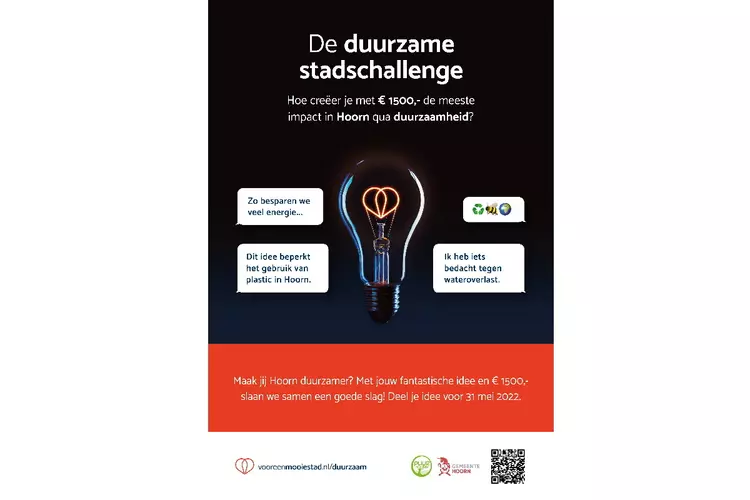 Heb jij hét idee voor de Duurzame Stadschallenge?