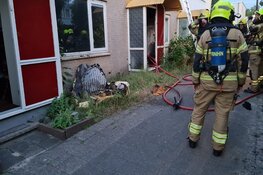 Meerdere woningen ontruimd bij brand in Hoorn
