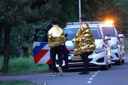 Auto te water in Berkhout na &#39;uitwijkmanoeuvre&#39;