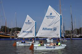 Optimist on Tour 16 & 17 juli weer terug in Hoorn, nu ook met aangepast zeilen!