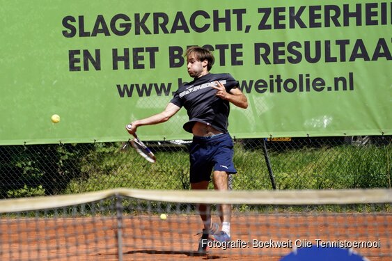 Goed en sterk deelnemersveld bij het Boekweit Olie Tennistoernooi 2022