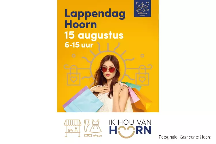 Lappendagmarkt op 15 augustus