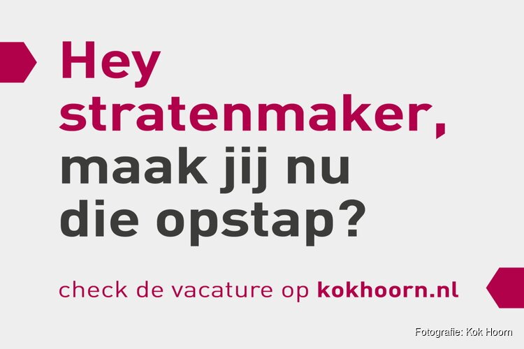 Kok Hoorn zoekt (aankomend) stratenmaker