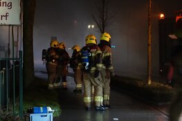 Flinke brand bij stolpboerderij in Wognum
