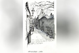 Tekenaar Marco van den Oever heeft de primeur