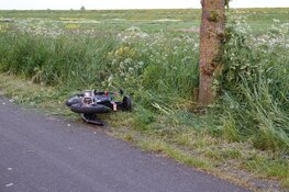 Bestuurder van minibike gewond in Hoorn