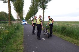 Bestuurder van minibike gewond in Hoorn