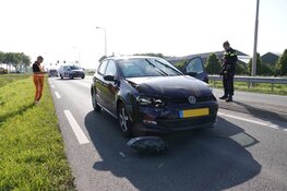 Kopstaartbotsing op N505 bij Hoogkarspel