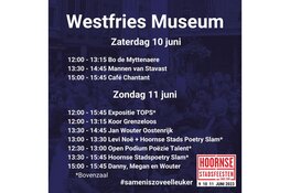 Westfries Museum biedt onderdak aan Hoornse Stadsfeesten: Van Poetry Slam tot beeldende kunst