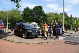 Gewonde bij frontale botsing in Hoorn