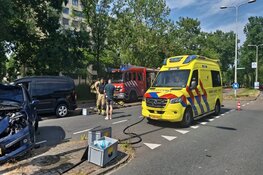 Gewonde bij frontale botsing in Hoorn