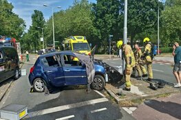 Gewonde bij frontale botsing in Hoorn