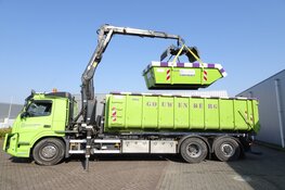 Onze Kraanwagen! Wat een handigerd!