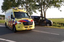 Twee voertuigen total-loss na ongeval bij Wijdenes