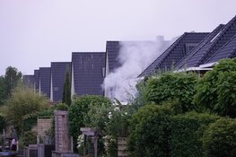 Brand in woning in Zwaag