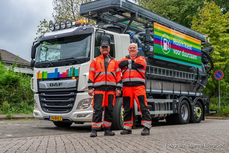Nieuwe rioolwagen in gebruik genomen