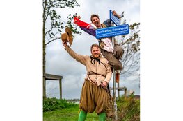 Ludieke actie rondom viering Slag op de Zuiderzee