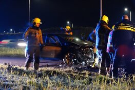 Gewonden en veel schade bij ongeval in Wognum