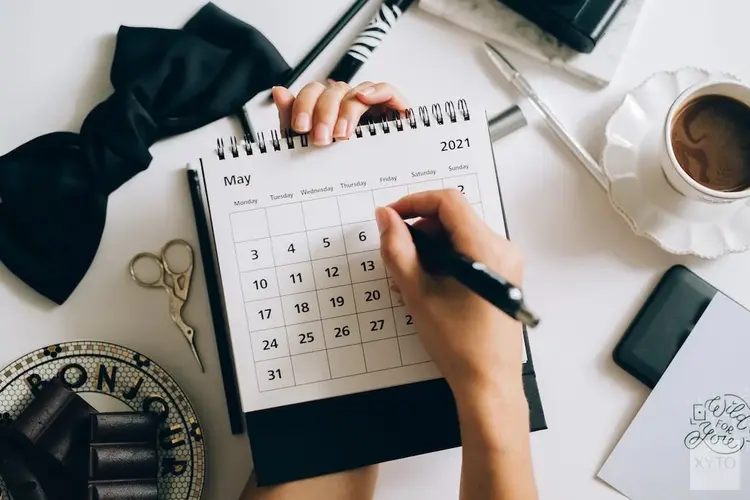 Een leuke weekkalender is onmisbaar in stressvolle tijden