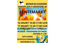 De lente begint in Bonifaciuskerk