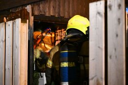 Schuurbrand in Blokker snel onder controle