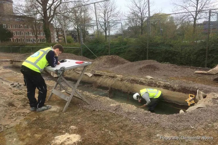Voor het eerst prehistorische sporen ontdekt in Hoorn!