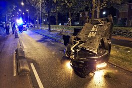 Jongeman (18) crasht met auto in Hoorn