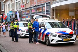Brandmelding bij supermarkt in centrum Hoorn, verdacht persoon aangehouden