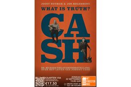 What is truth? Joost Botman op zoek naar de ware Johnny Cash op 22 september 2024 van 15.00 tot 17.00 in het Foreestenhuis in Hoorn