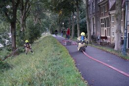 Brandweer rukt uit voor plezierjacht wat rookt in Hoorn