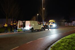 Frontale botsing in Zwaag, bestuurder aangehouden