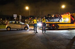 Botsing met veel schade op Paaldijk in Zwaag