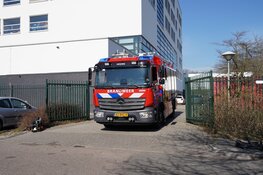 Brandmelding bij school in Hoorn
