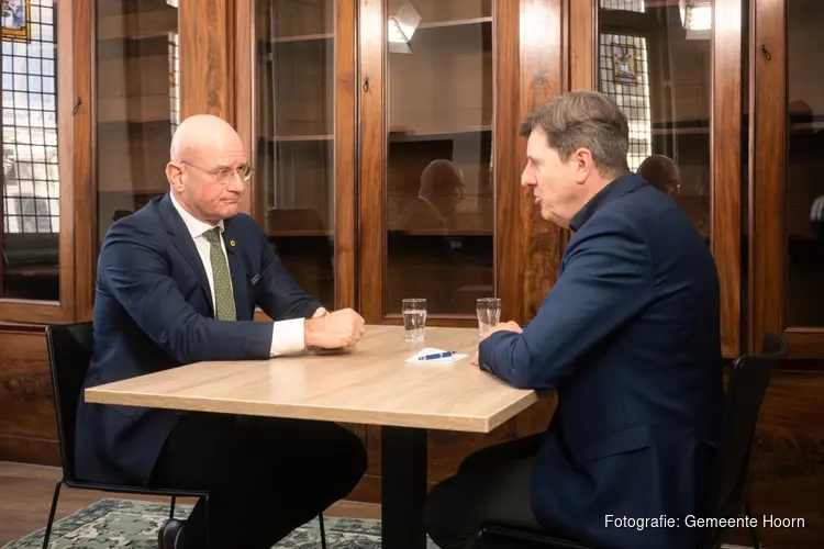 In gesprek met burgemeester Jan Nieuwenburg