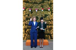 Hoog bezoek van het koningspaar voor 40-jarig jubileum