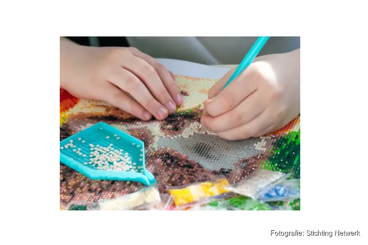 Diamondpainting bij Wijkcentrum de Cogge