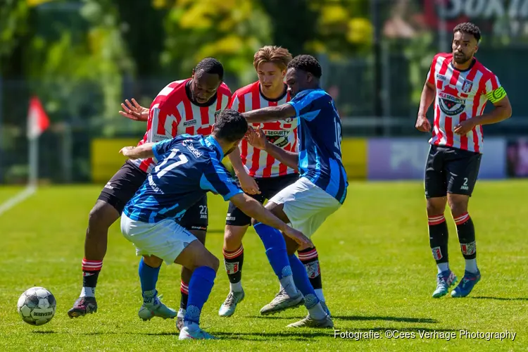 Prima spel van Hollandia tegen koploper, maar geen punten