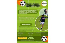 Roland Alberg keert terug bij De Blokkers met voetbalclinic