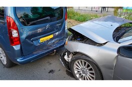 Automobilist aangehouden na flinke botsing op Provincialeweg