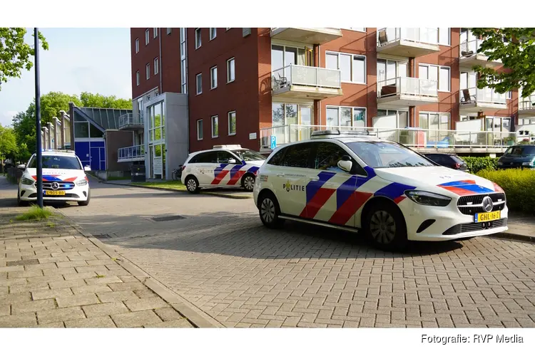 Explosie op balustrade van appartementencomplex in Hoorn