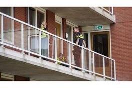 Explosie op balustrade van appartementencomplex in Hoorn
