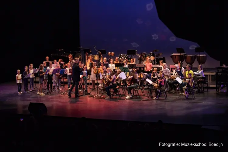 Eindshow Muziekschool Boedijn: Once upon a Melody op donderdag 3 Juli in Schouwburg het Park