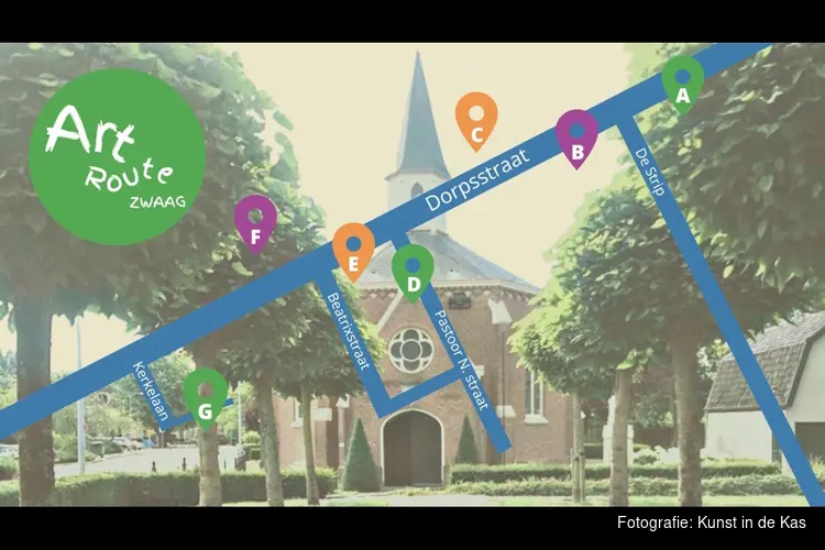 6 Juli: Art Route Zwaag